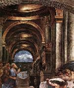 RAFFAELLO Sanzio The Expulsion of Heliodorus from the Temple oil painting artist